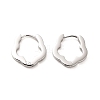 202 Stainless Steel Hoop Earrings EJEW-C076-06E-P-1