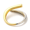 Brass Rings for Women RJEW-E295-02GP-3