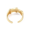 Brass Cuff Finger Rings LS-RJEW-H227-01G-03-3