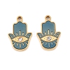304 Stainless Steel Enamel Pendants STAS-Z190-06G-01-1