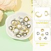 16Pcs 201 Stainless Steel Huggie Hoop Earrings Findings STAS-FS0002-26B-3