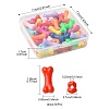 50Pcs UV Plating Acrylic Beads PACR-FS0001-09-4