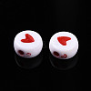 Opaque Acrylic Beads ACRP-T004-02A-3