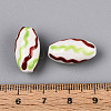 Handmade Porcelain Beads PORC-T134-15B-4
