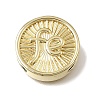 Brass Slide Charms KK-CBAEEA8-08A-G-1