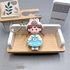 Girl PVC Bag Keychain LS-PW-WG0BCC7-08-1