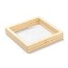 Square Transparent PE Thin Film Suspension Jewelry Display Box LS-CON-D009-01C-01-2