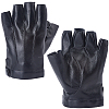 PU Leather Shalf-finger Gloves AJEW-CL0003-32-1