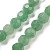 Natural Green Aventurine Beads Strands G-C150-B07-01-2