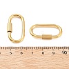 304 Stainless Steel Locking Carabiner STAS-C092-09B-G-3