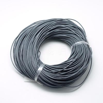 Spray Painted Cowhide Leather Cords WL-R001-2.0mm-06-1