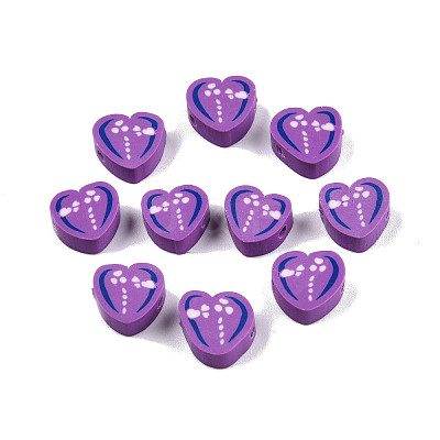 Handmade Polymer Clay Beads CLAY-N010-086B-05-1