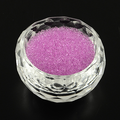 Transparent DIY 3D Nail Art Decoration Mini Glass Beads MRMJ-R038-C05-1