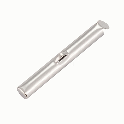 Iron Slide On End Clasp Tubes IFIN-R212-3.0cm-P-1