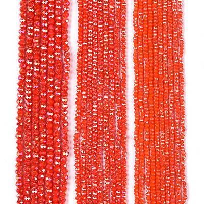 Electroplate Glass Beads Strands LS-EGLA-A044-P1mm-B03-1