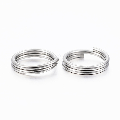 Tarnish Resistant 304 Stainless Steel Split Rings X-STAS-H413-03P-1