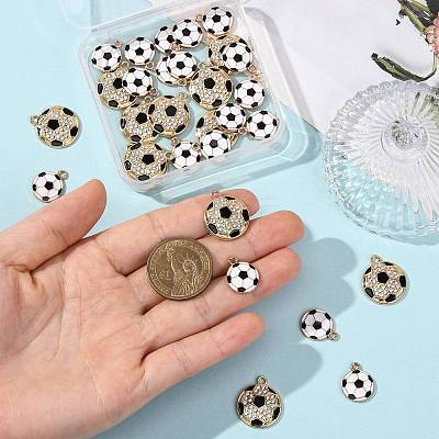 Alloy Enamel Pendants FIND-FS0005-04A-1