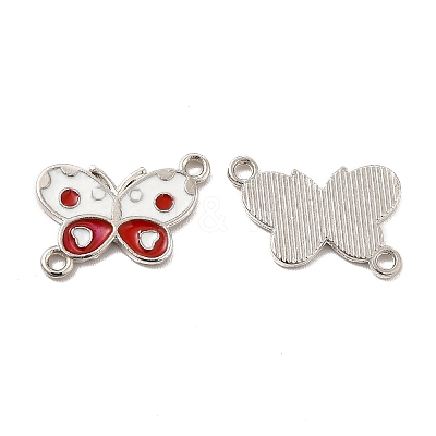 Alloy Enamel Connector Charms PALLOY-F290-13P-02-1