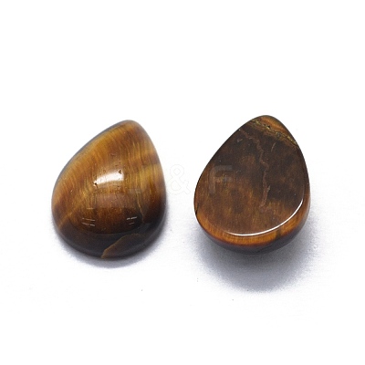 Natural Tiger Eye Cabochons G-O175-22-07-1
