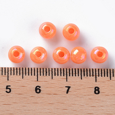 Opaque Acrylic Beads LS-MACR-S370-D6mm-A11-1