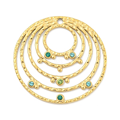 Real 18K Gold Plated PVD Vacuum Plating 304 Stainless Steel Pendants STAS-L278-033G-01-1