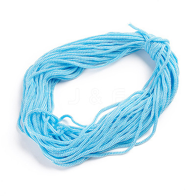 Hollow Nylon Braided Rope NWIR-WH0009-19B-1