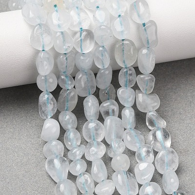 Natural Quartz Crystal Rock Crystal Beads Strands G-C286-A31-1