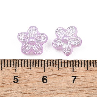 Imitation Pearl Acrylic Beads AC-CBAAA05-06B-1