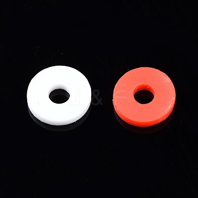 Handmade Polymer Clay Beads X-CLAY-T019-02B-01-1