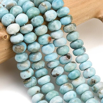 Natural Larimar Beads Strands GG-CBA007A-A01-04-1