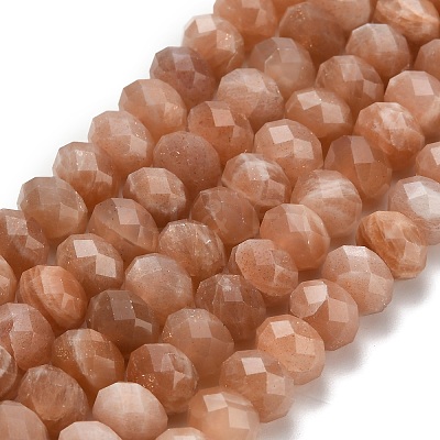 Natural Sunstone Beads Strands G-Z111-A30-1