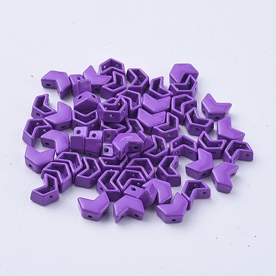 Spray Painted Alloy Multi-Strand Links PALLOY-G268-L01-028-1