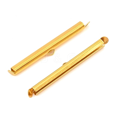 Iron Slide On End Clasp Tubes IFIN-R212-4.0cm-G-1