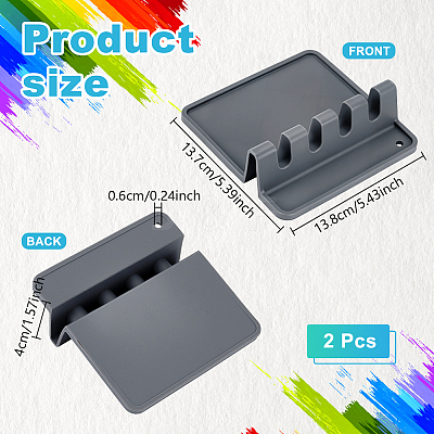 Silicone Kitchen Ware Storage Stand AJEW-WH0248-729-1