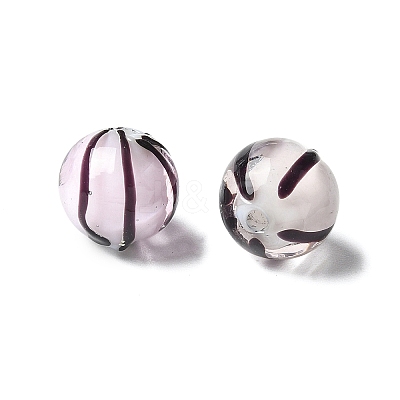 Handmade Transparent Lampwork Beads BLOW-D300-08D-1