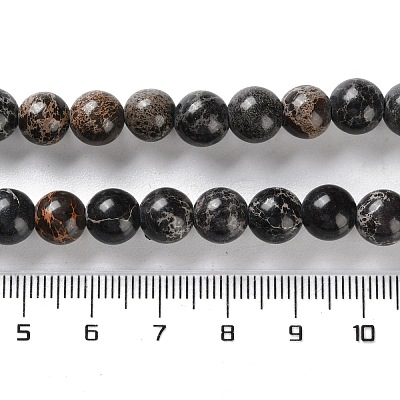 Dyed Natural Regalite/Imperial Jasper/Sea Sediment Jasper Beads Strands G-B124-C01-01-1
