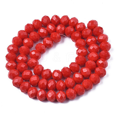 Electroplate Glass Beads Strands EGLA-A044-P3mm-A22-1