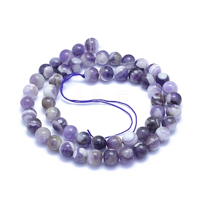 Natural Amethyst Beads Strands G-L552H-03B-1