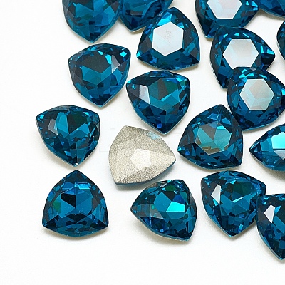 DIY Pointed Back K9 Glass Rhinestone Cabochons RGLA-T071-12mm-009-1