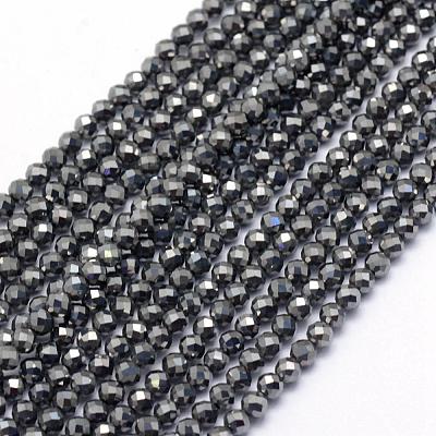 Terahertz Stone Beads Strands G-E411-15-3mm-1