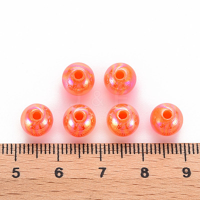 Opaque Acrylic Beads MACR-S370-D8mm-20-1