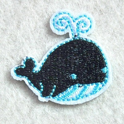 Computerized Embroidery Cloth Iron on/Sew on Patches DIY-I013-27B-1
