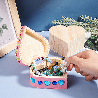 DIY Jewelry Boxes Kits DIY-PH0027-22-1