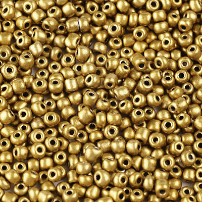 Baking Paint Glass Seed Beads SEED-S003-K30-1