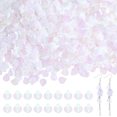 2000Pcs UV Plating Resin Charms RESI-NB0002-17A-1