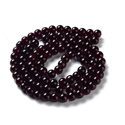 Imitation Jade Glass Beads Strands X-DGLA-S076-8mm-39-1