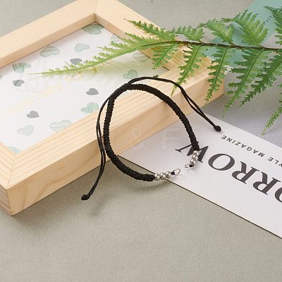 Adjustable Braided Polyester Cord Bracelet Making AJEW-JB00849-04-1