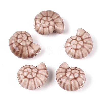Handmade Porcelain Ceramic Beads PORC-T133-25F-1