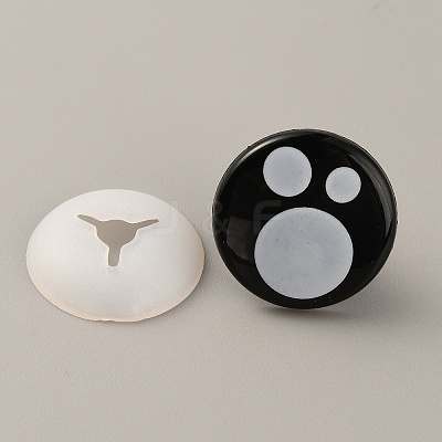 Plastic Doll Safety Eyes DIY-WH0386-99C-1