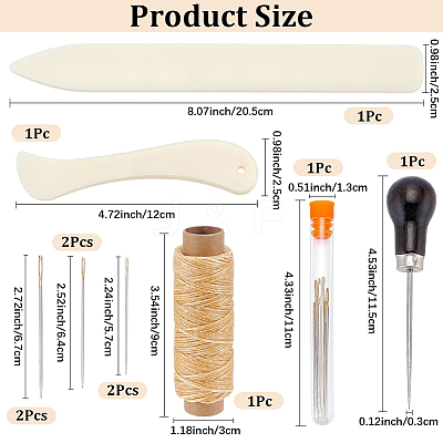 Leather Craft Kits AJEW-CL0005-14-1